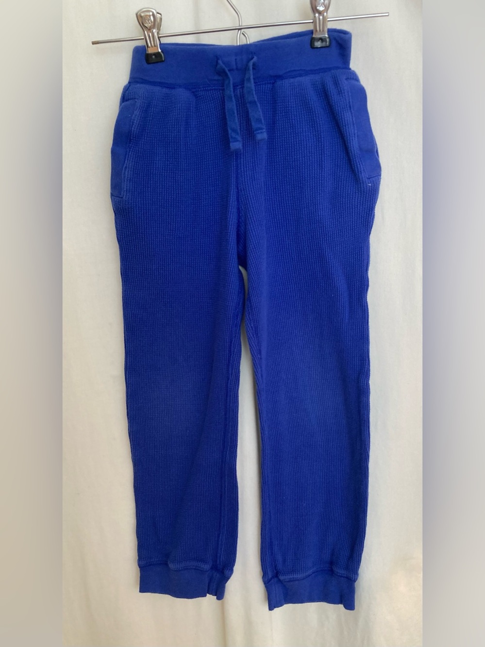 GAP Royal Blue Knit Jogger Pants for Kids Size 6 Years